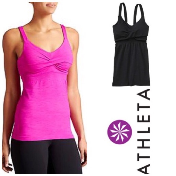 athleta yoga tops